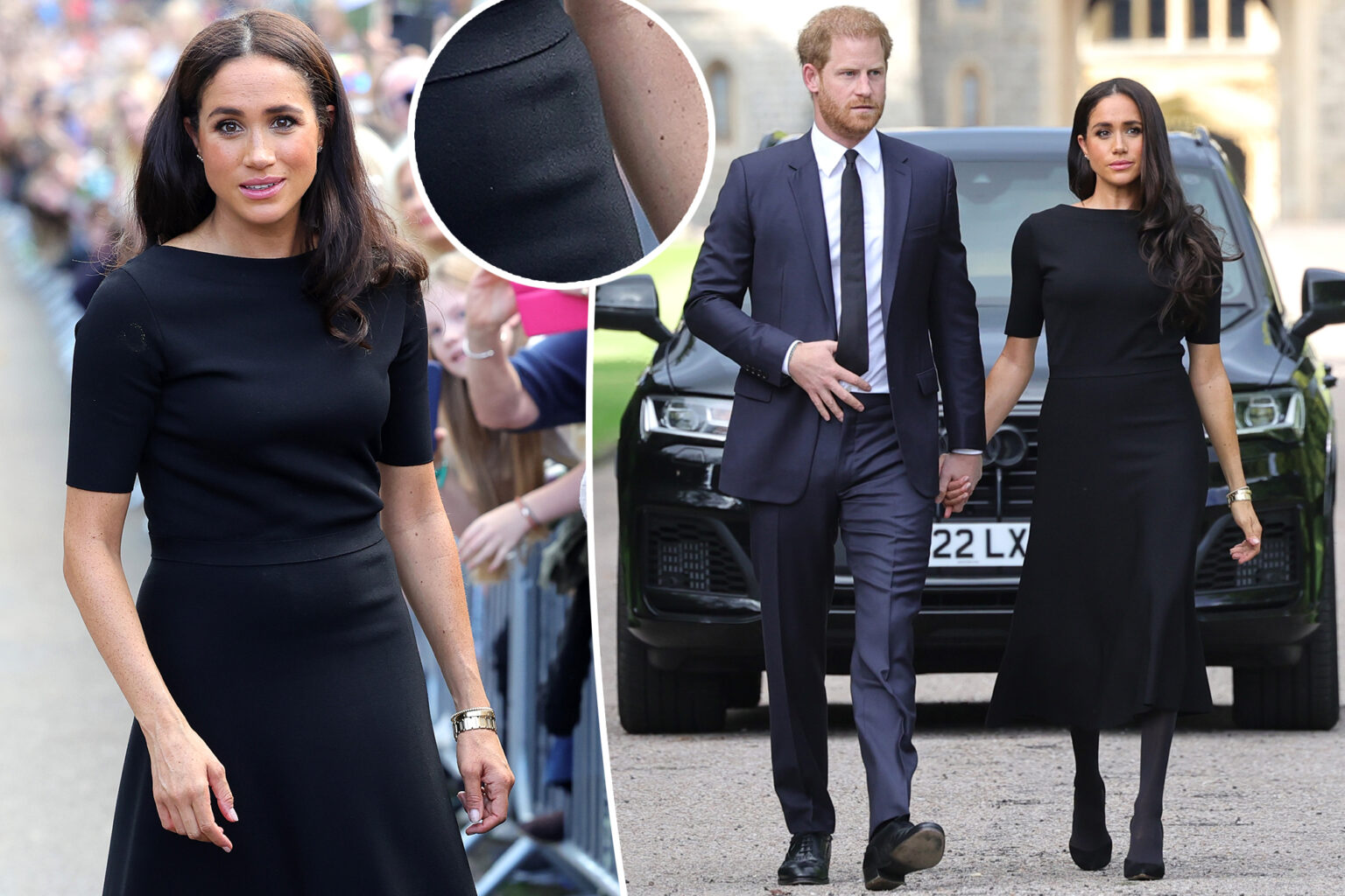 Meghan Markle Wearing a Microphone at Queen's Funeral for Netflix Special?